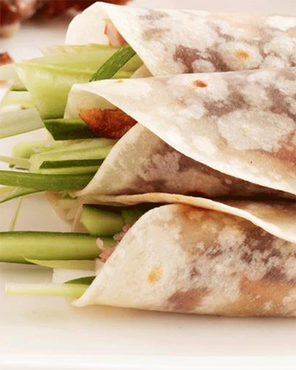 Hoisin glazed Turkey wrap