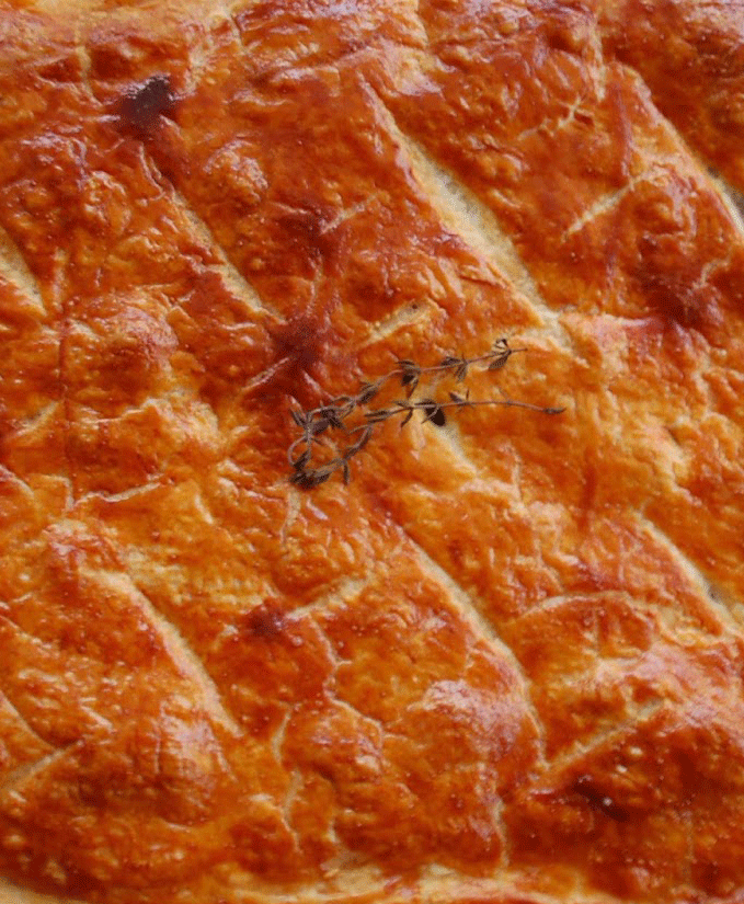 Turkey and Sweet Leek Pie